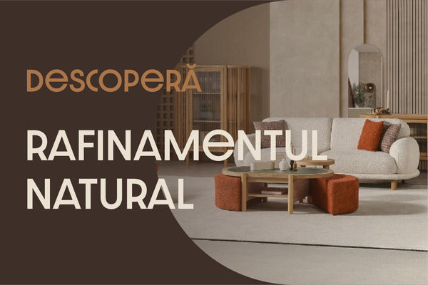 Rafinament natural pentru un cămin primitor
