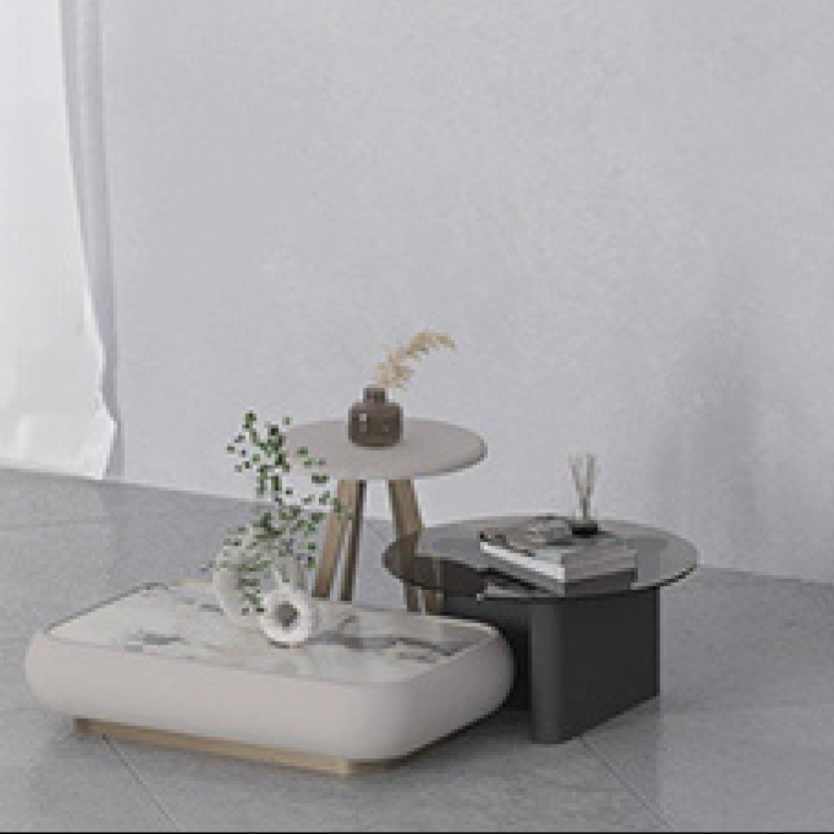 Set masute de Lux, Bronz