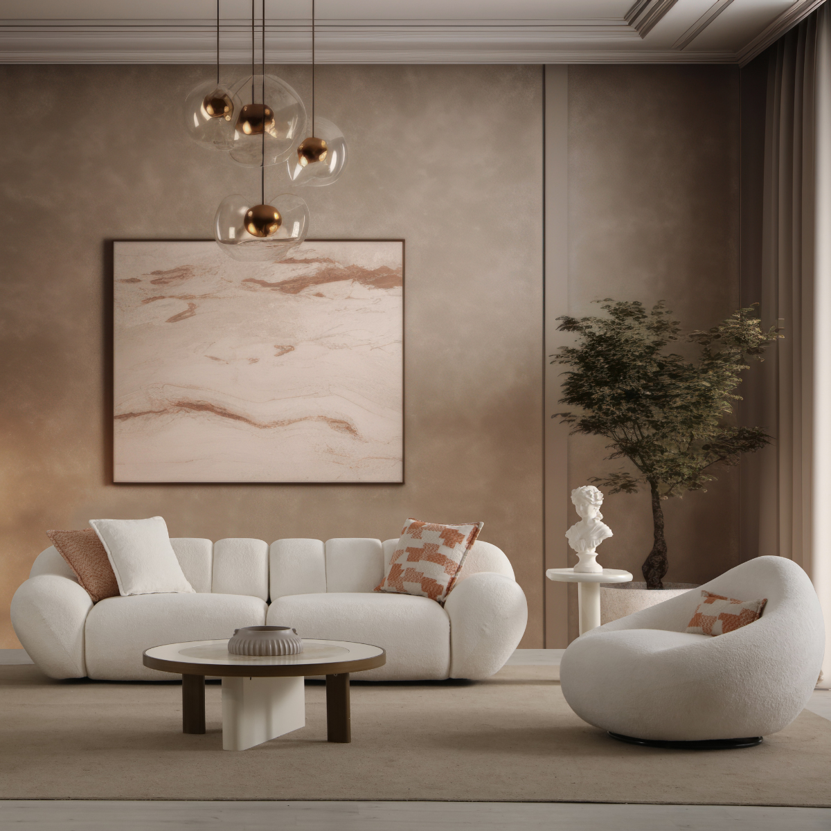 Canapea Moderna Bucle, Molivo