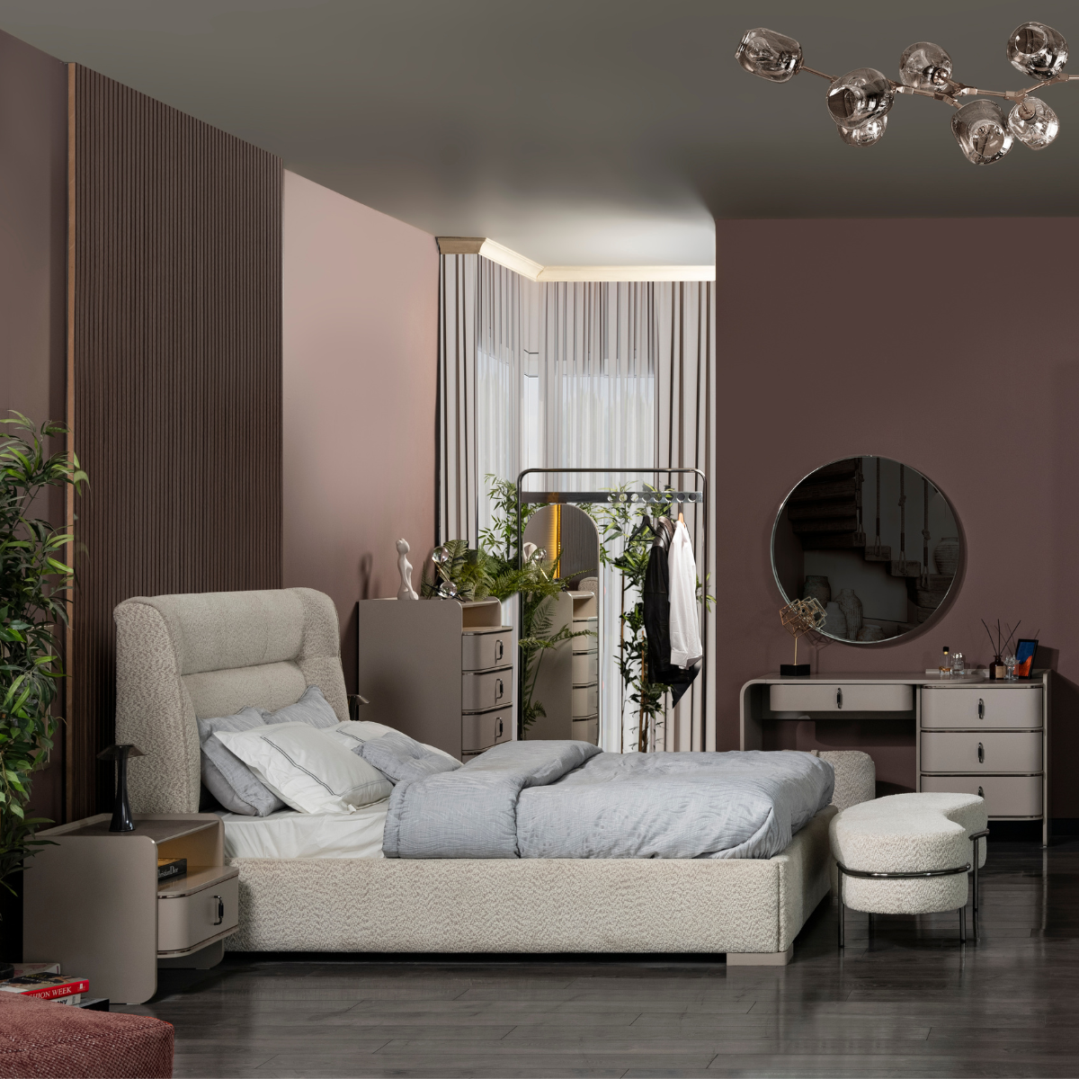 Pat tapitat modern, Paris