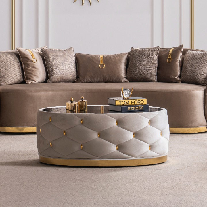 Masuta de Cafea Chester Tapitata, Lavin