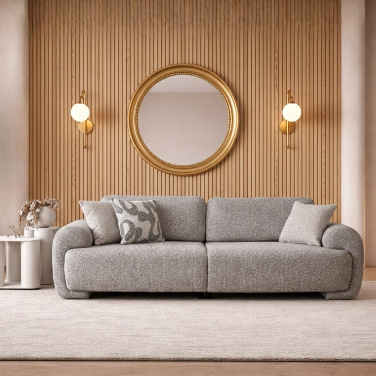 Canapea Bouclé 3 locuri, Ottawa