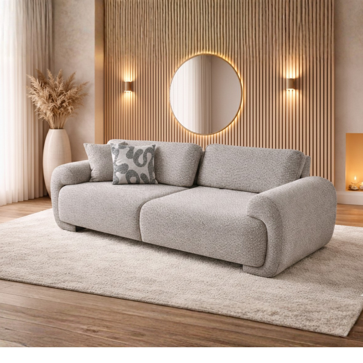 Canapea Bouclé 3 locuri, Ottawa