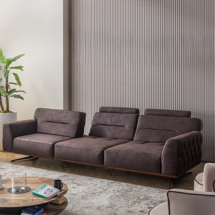 Set Canapea cu Fotolii Chester,Loft