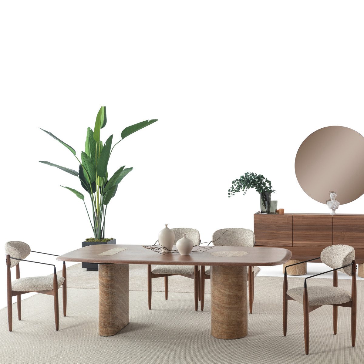 Masa De Dining Moderna, Velur