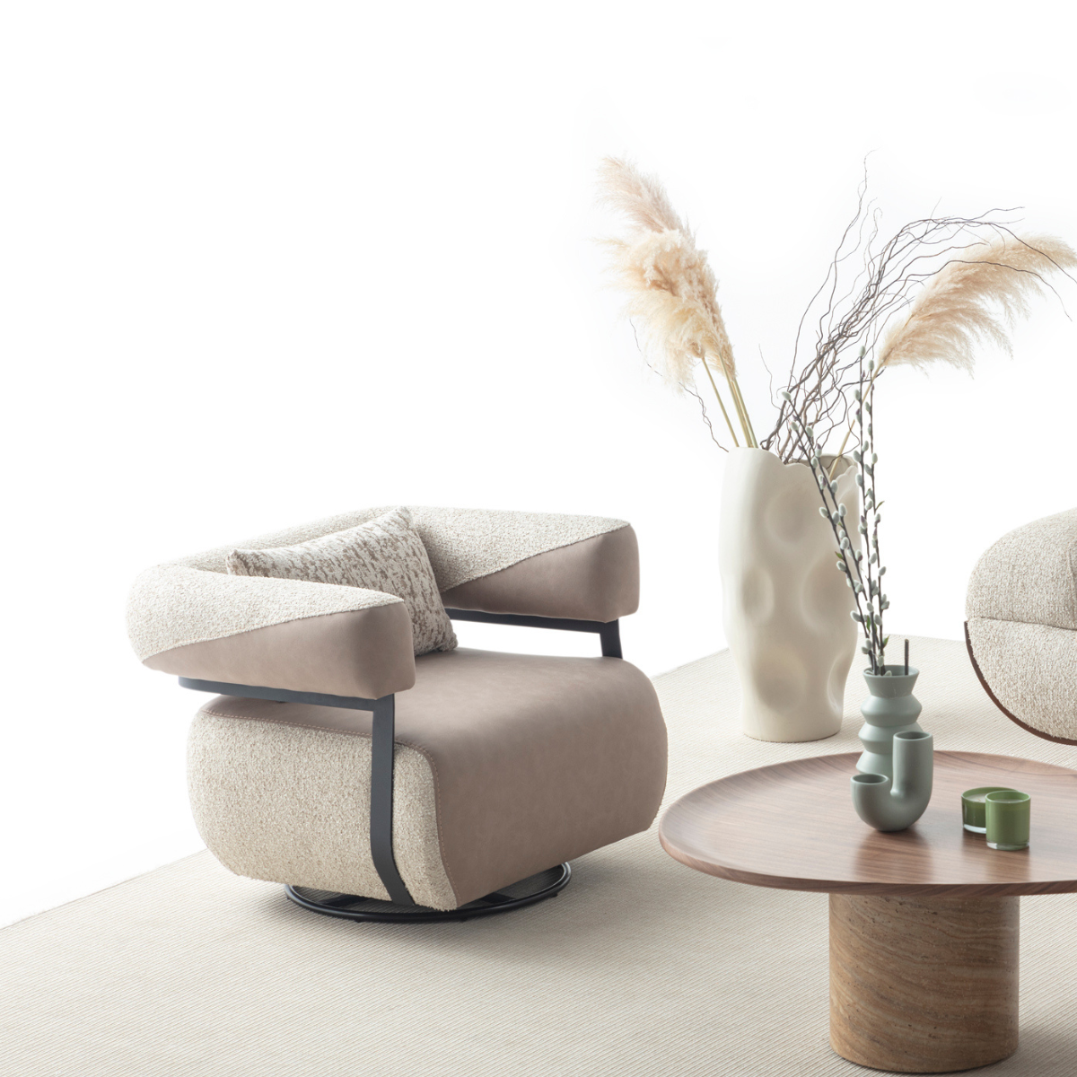 Fotoliu Bucle , Velur