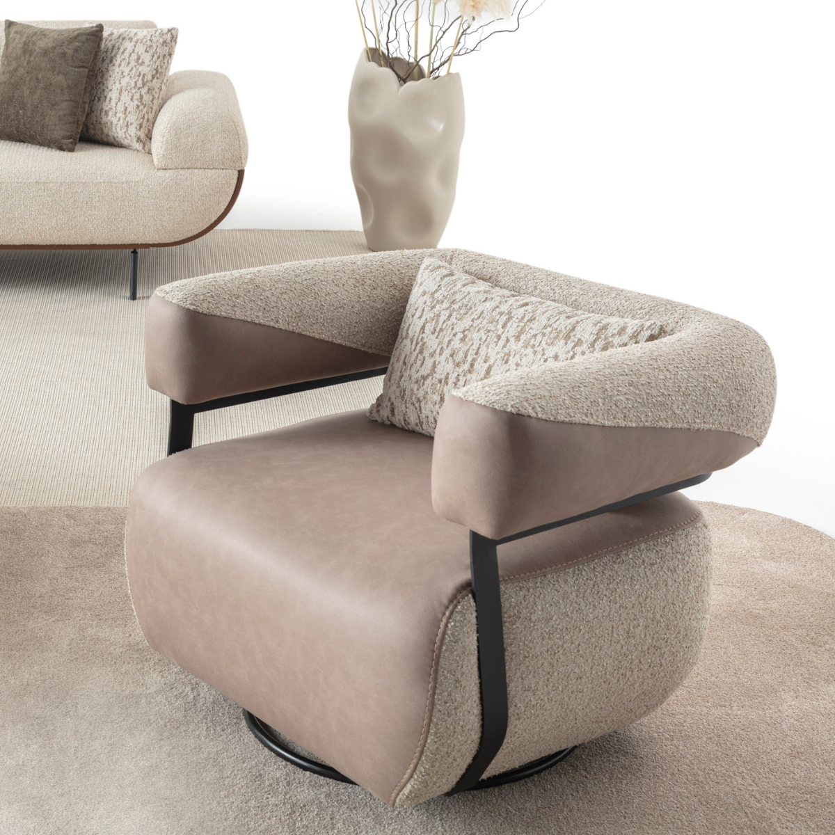 Fotoliu Bucle , Velur