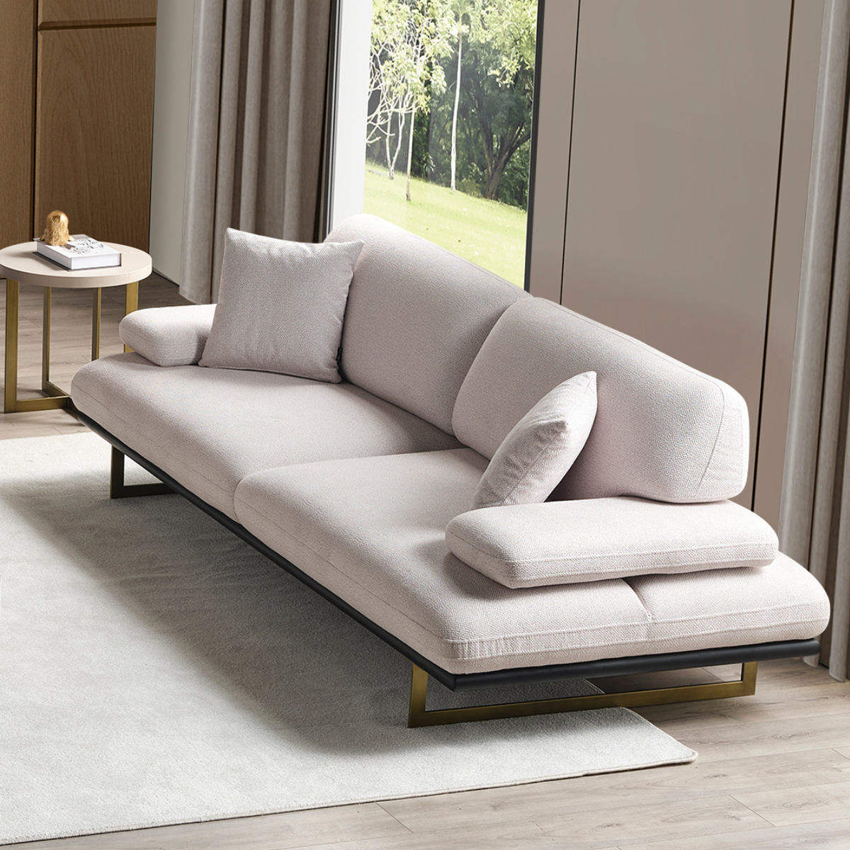 Canapea Bucle, Freda