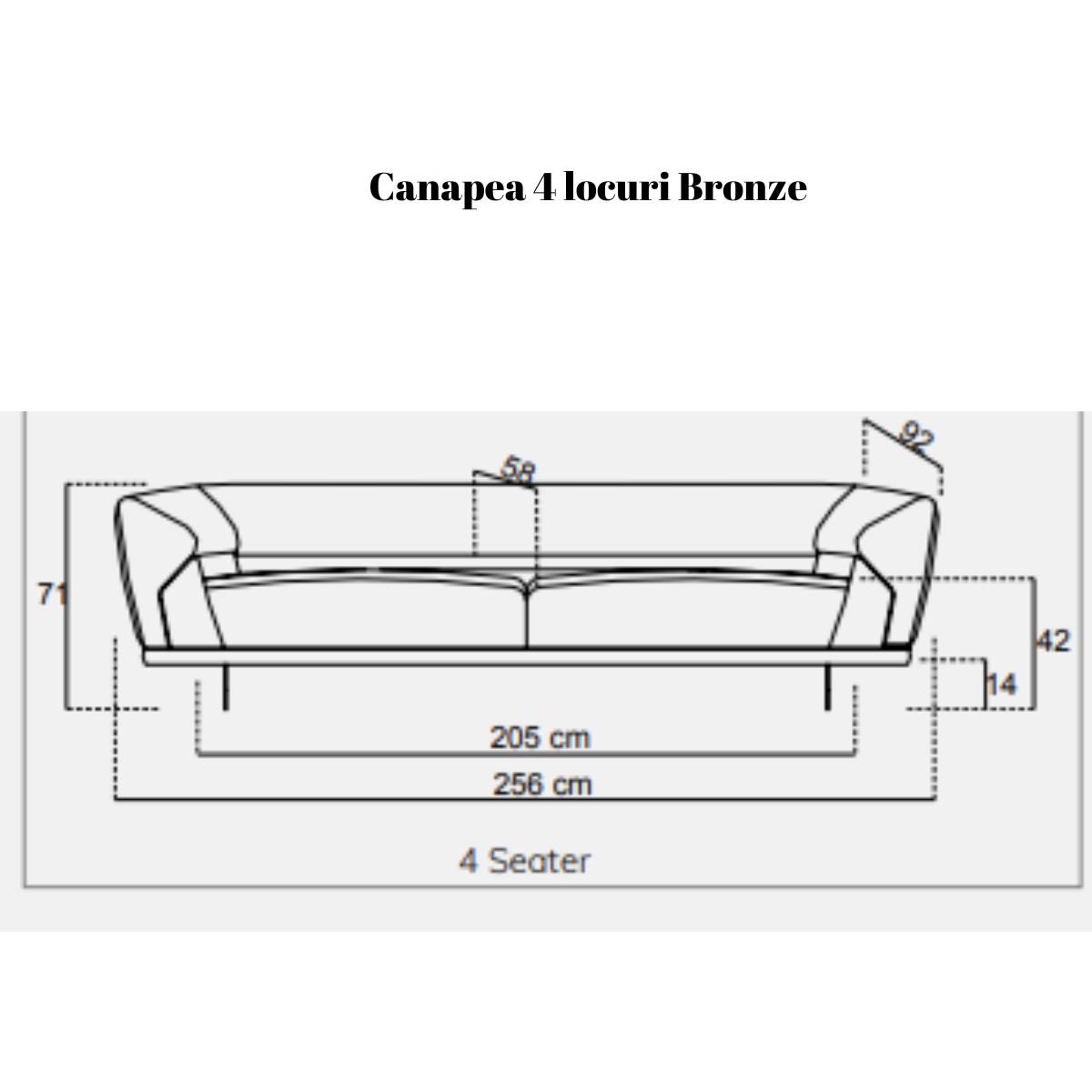 Colectia Moderna de Living si Dining, Bronze