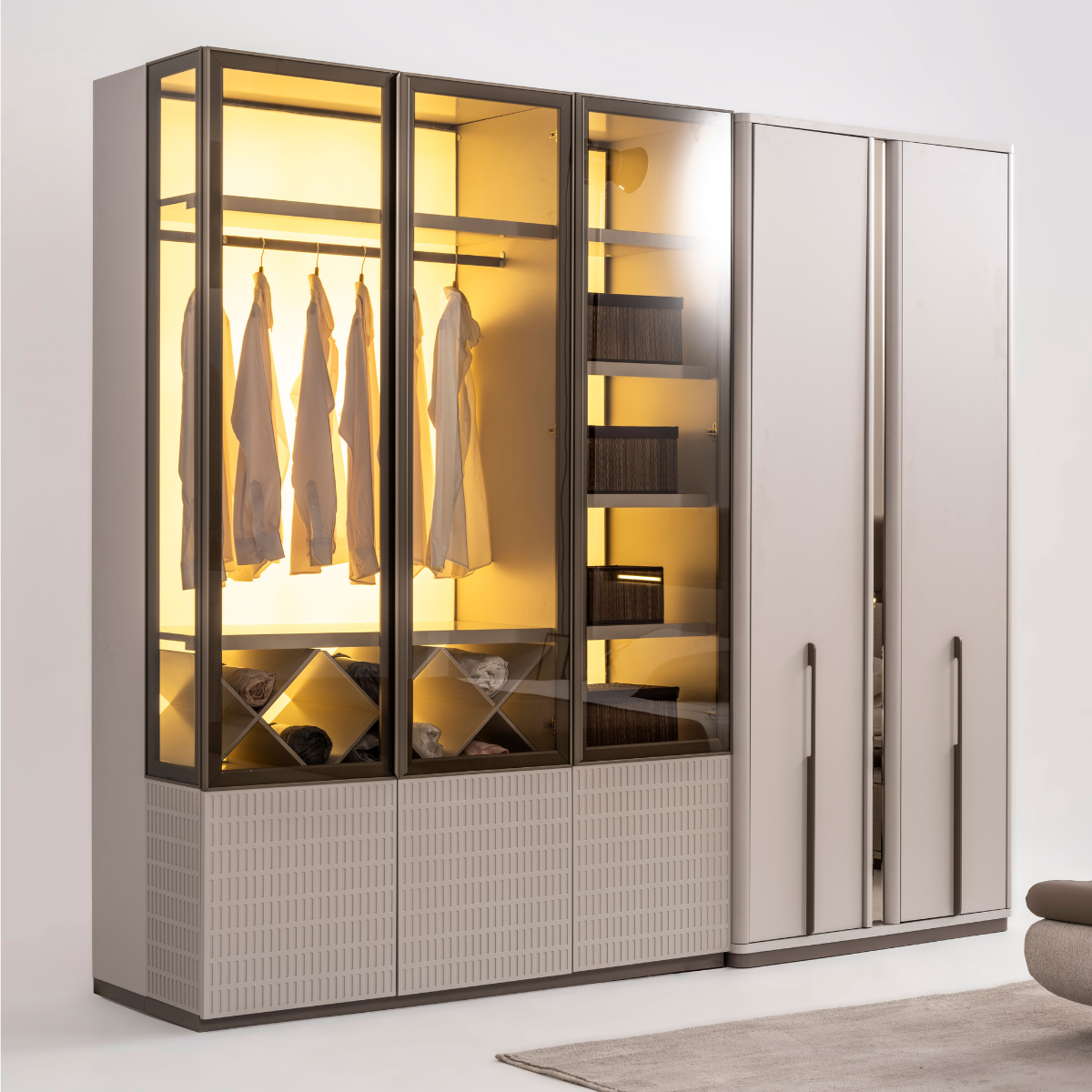 Dulap Modern cu 5 usi, Rone