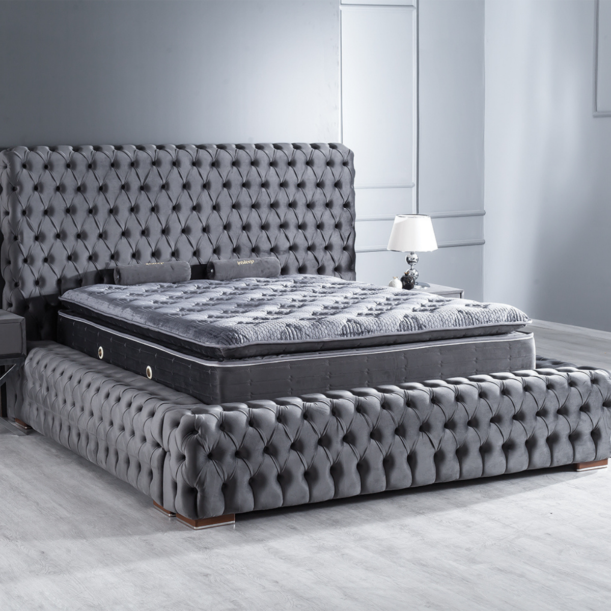 Pat tapițat de lux, Oxford - intermobilifurniture