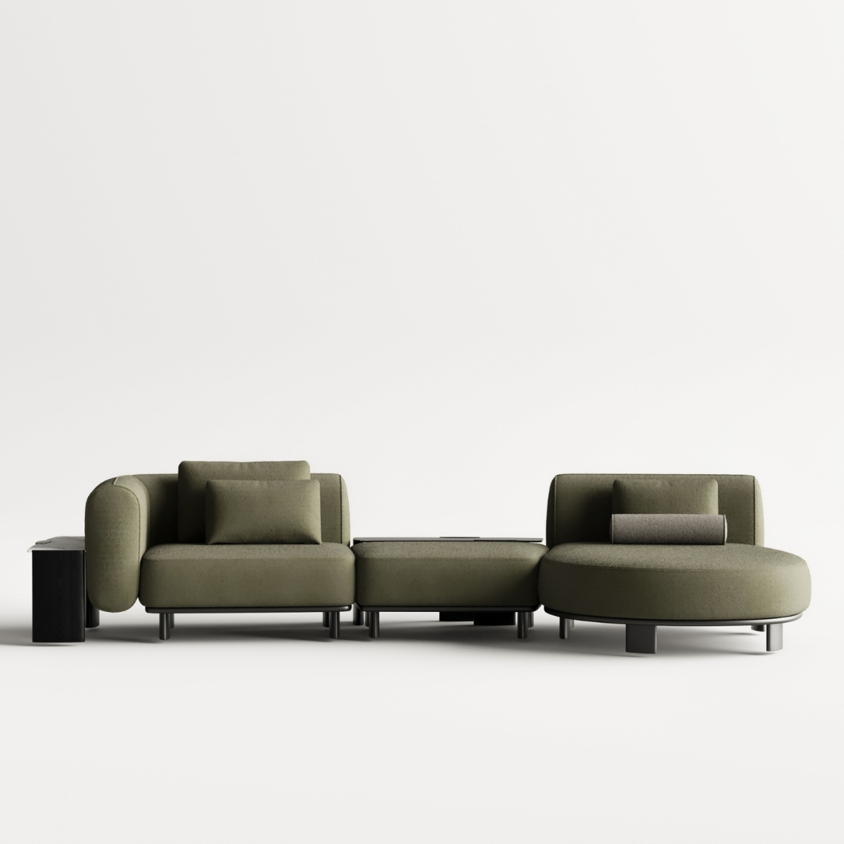 Coltar Modular Bucle Galla – design modern pentru living