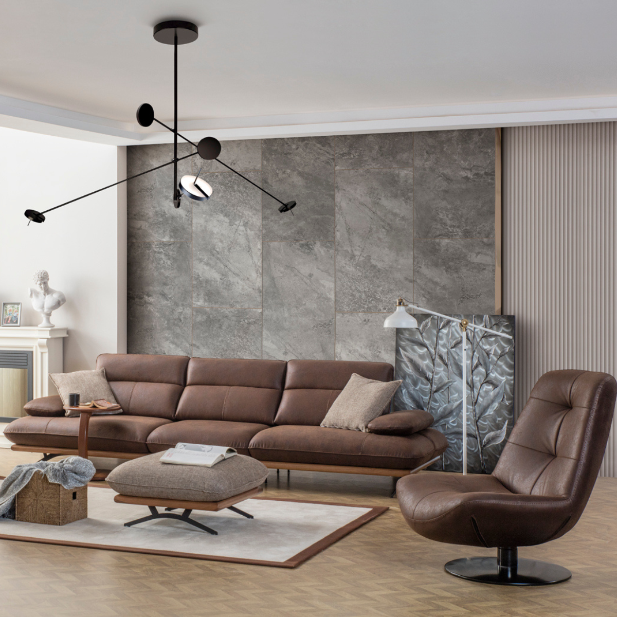 Set Canapele cu Fotolii, New York de Lux