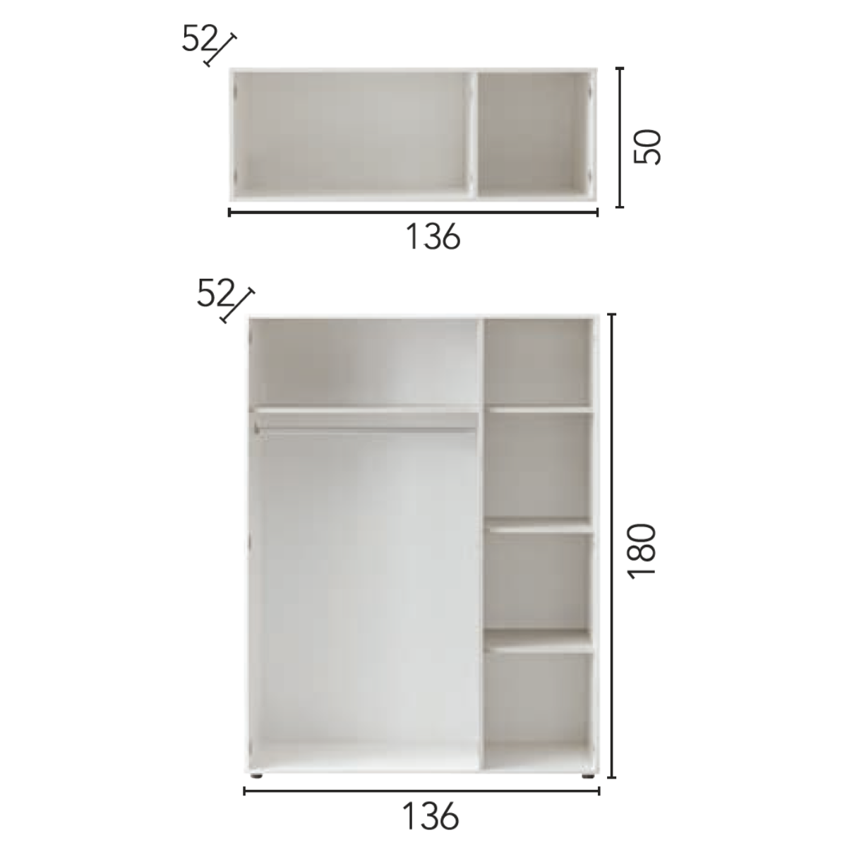 Dulap Modern, Bonn G02